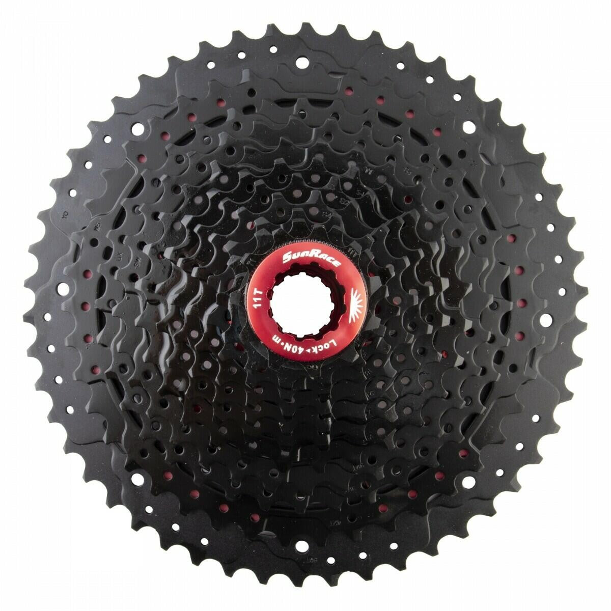 SunRace MX8 Cassette - 11 Speed 11-50t Black 1