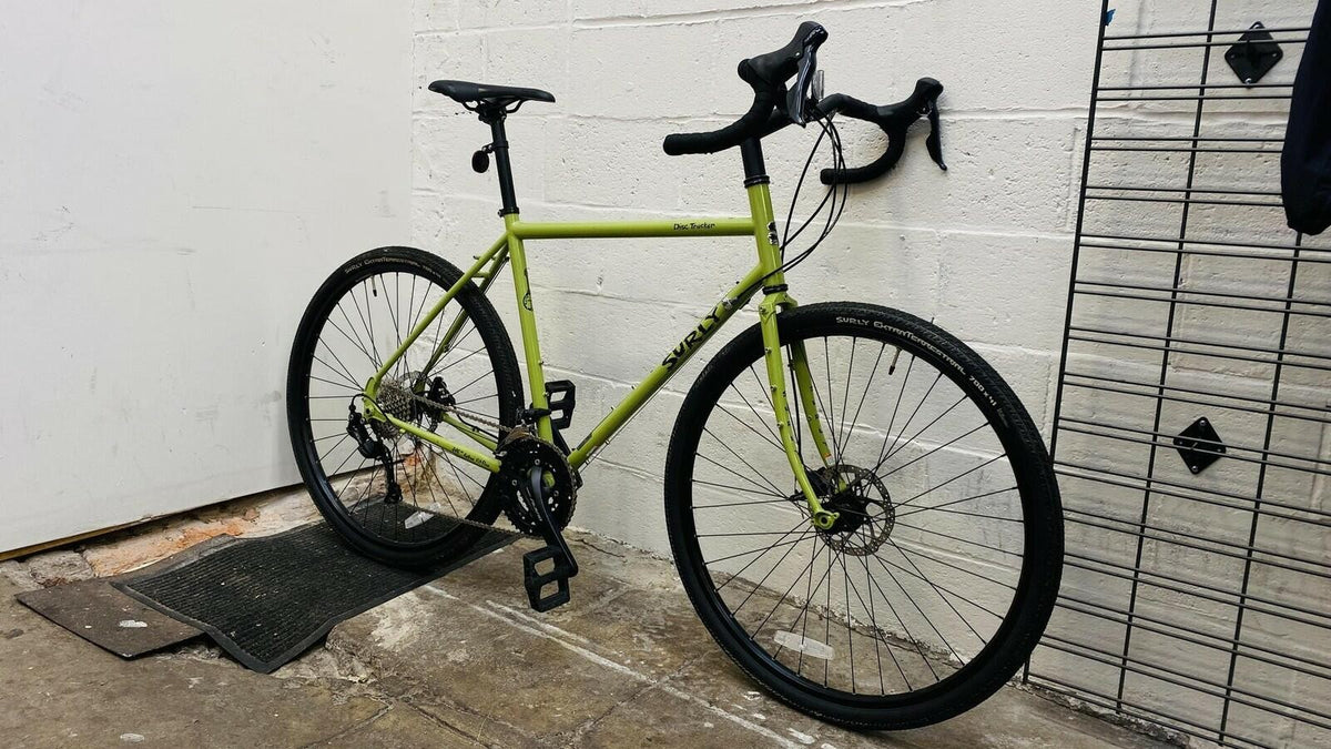 Surly Disc Trucker Bike - 700c, Steel, Pea Lime Soup, 60cm 1