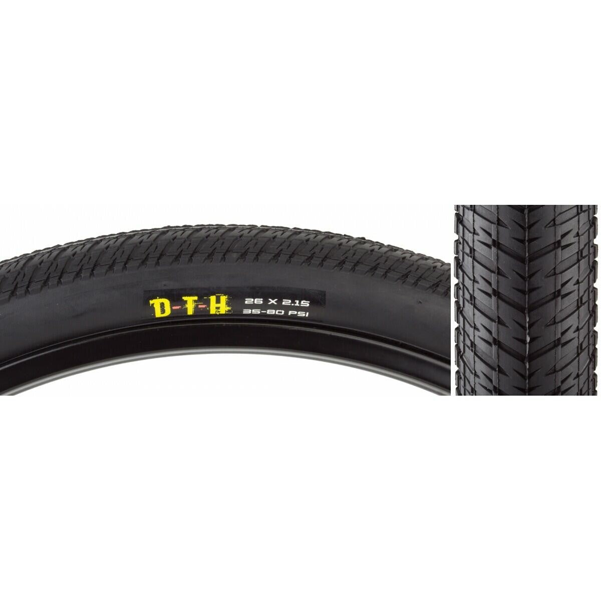 Maxxis DTH Tire 26x2.15" Black SC Folding Bead BMX Mountain Dirt Pump Track 26" 1