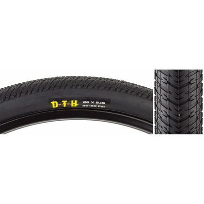 Maxxis DTH Tire 26x2.15" Black SC Folding Bead BMX Mountain Dirt Pump Track 26" 1
