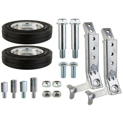 Sunlite HD Adjustable Training Wheels Fits 20in to 26in Wheel Bikes Silver 1