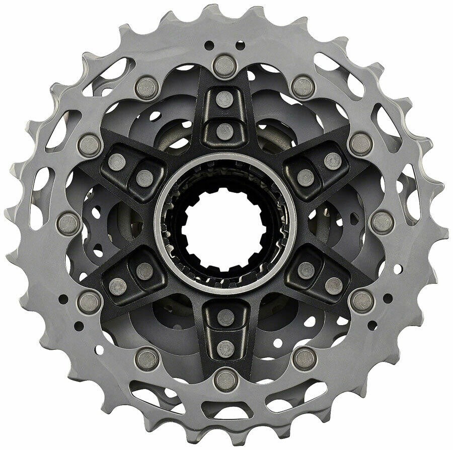 Shimano Dura-Ace CS-R9200 Cassette - 12-Speed, 11-34t, Gray 3