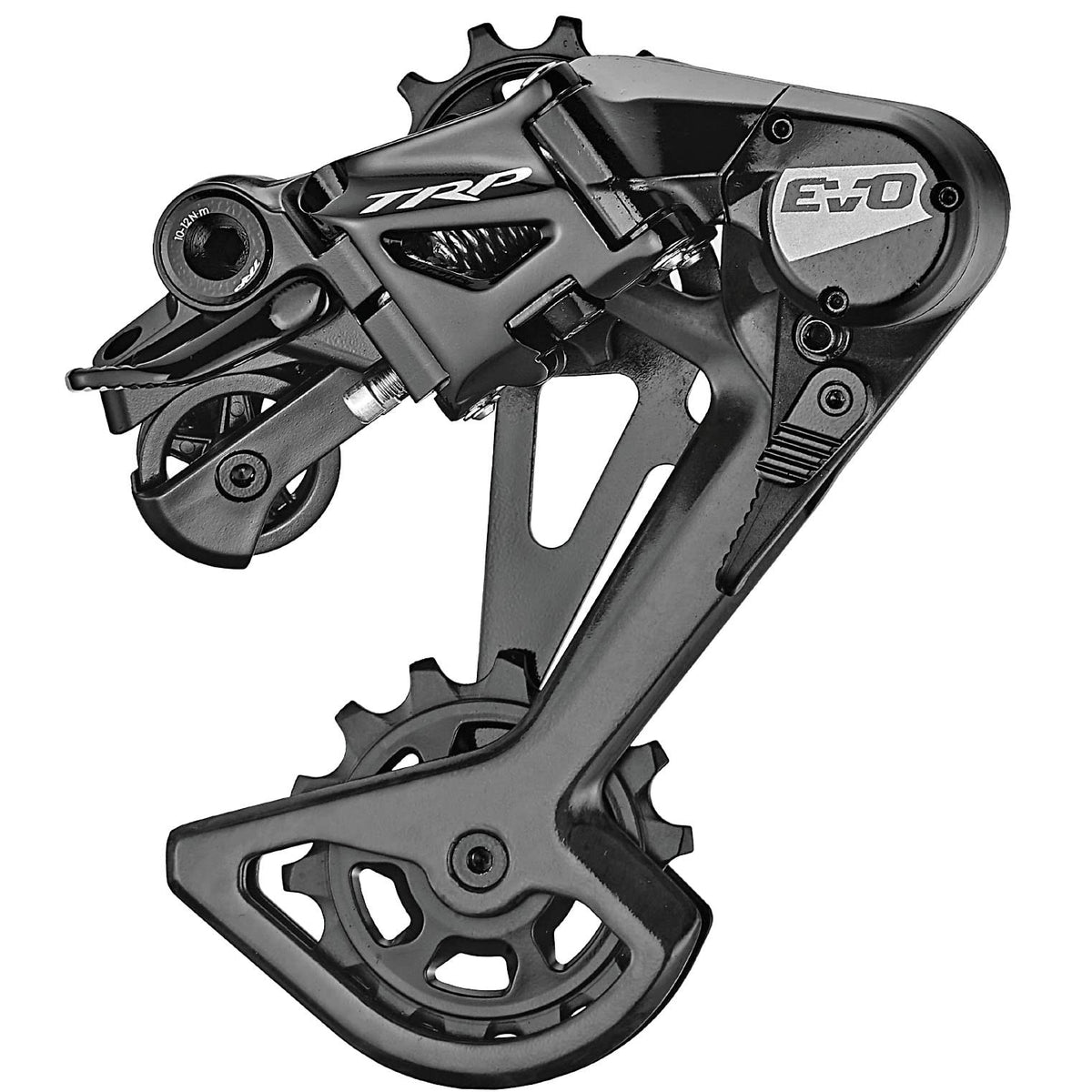 TRP EVO 12 Bicycle Deailleur with Hall Lock Lever Tech, Gold/Silver 1