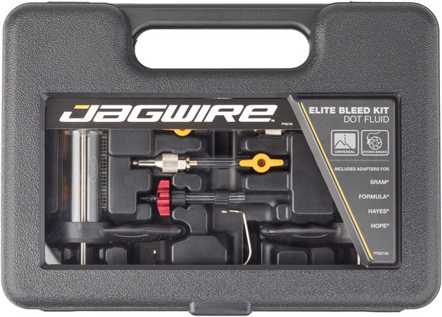 Jagwire Elite DOT Bleed Kit, includes SRAM Avid Formula Hayes Hope Adapters 1