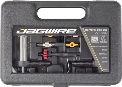 Jagwire Elite DOT Bleed Kit, includes SRAM Avid Formula Hayes Hope Adapters 1