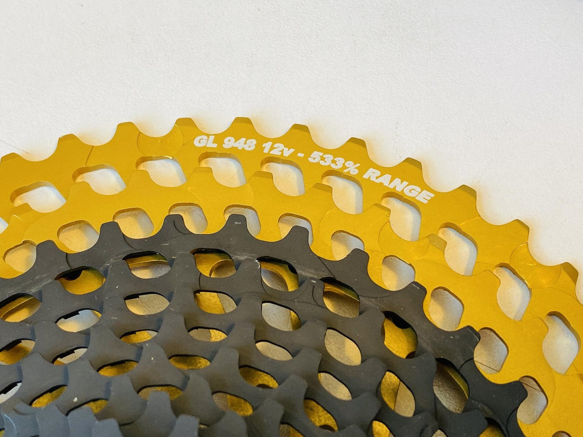 Leonardi General Lee 12-Speed XD Cassette Black/Gold 9-48T New In Box 4