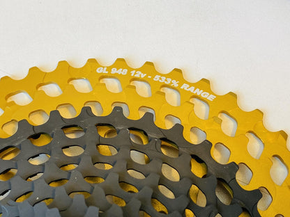 Leonardi General Lee 12-Speed XD Cassette Black/Gold 9-48T New In Box 4