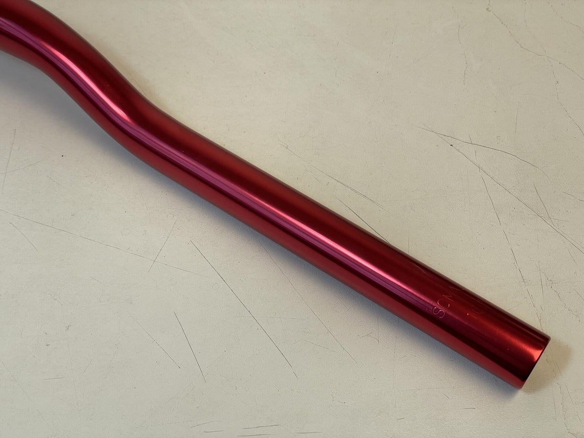 NOS Soma Late Riser Handlebars 540mm x 25mm x 25.4mm Clamp - Red Anodized 8
