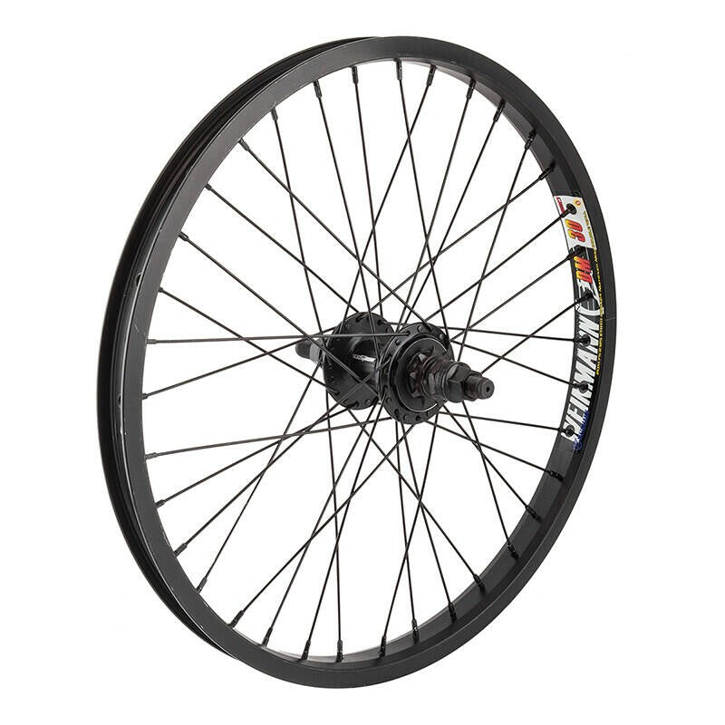WM Wheel Rear 20x1.75 406x24 Wei Dm30 Bk 36 Bk-ops 9t Driver 14mm Slotted 3/8 Bk 1