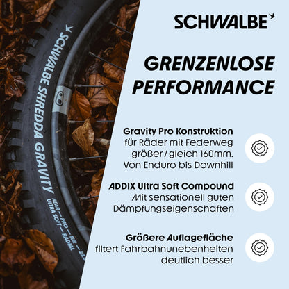 Schwalbe Shredda Mountain Tire 29x2.50 4