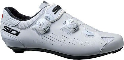 SIDI Genius 10 Road Cycling Shoes White Size 46 Unisex Dial Closure 1