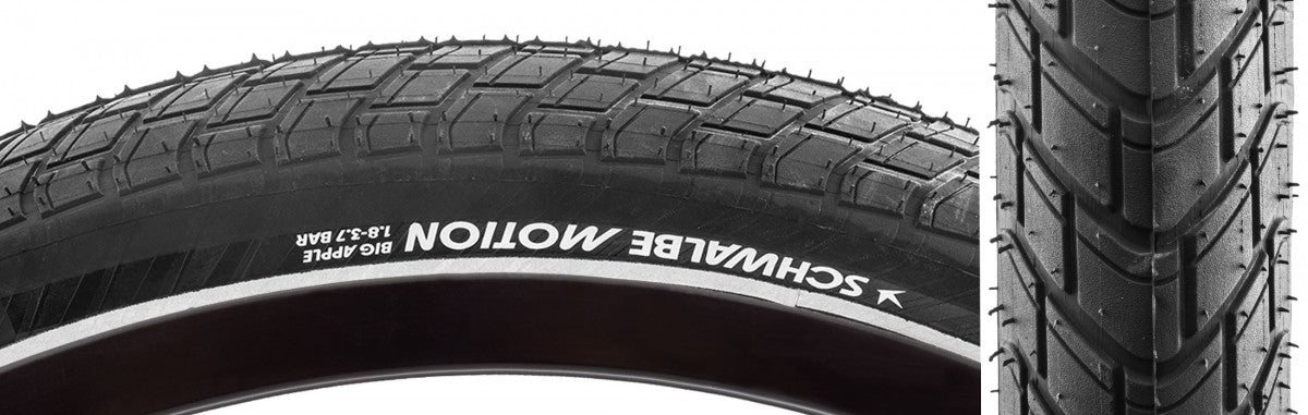 2x Schwalbe Motion Big Apple 20x2.15 E25 E-Bike Balloon Tires Wire Bead 2