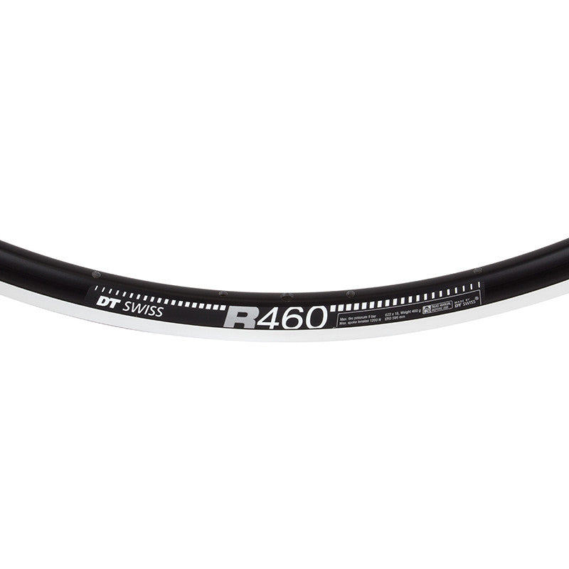 DT Swiss R 460 Rim - 700, Rim, Black, 28H 1