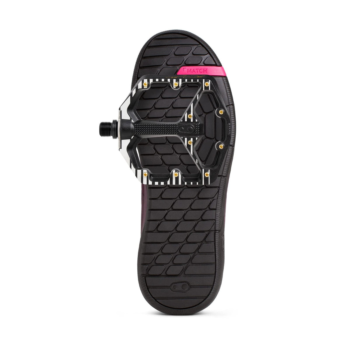 Crank Brothers Mountain Shoes STAMP STREET LACE PURPLE / PINK - BLACK OUTSOLE 5