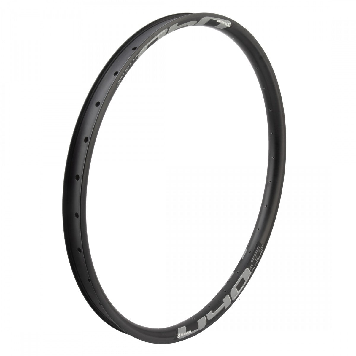 26in Weinmann U40 Black 32H Double Walled MTB Disc Brake Rim, 559x35 1