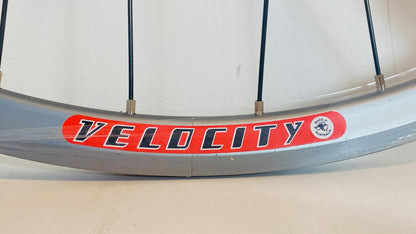 Velocity FUSION 700c Track Wheelset 32h Fix / Free 100/120 MSW - Gunmetal 4