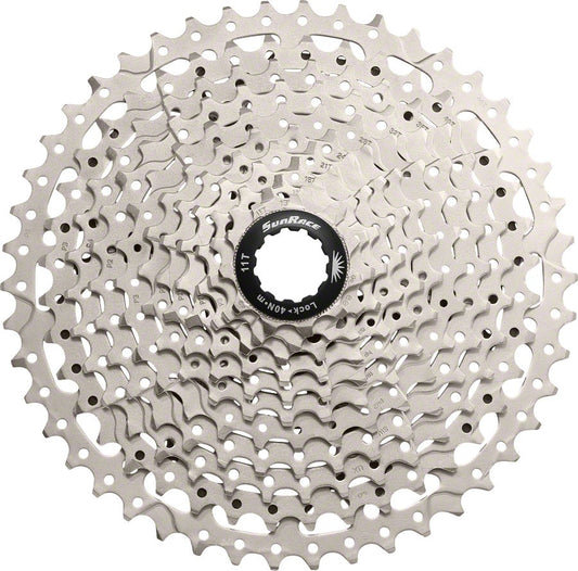SunRace MS8 Cassette - 11 Speed, 11-46t, Silver 1