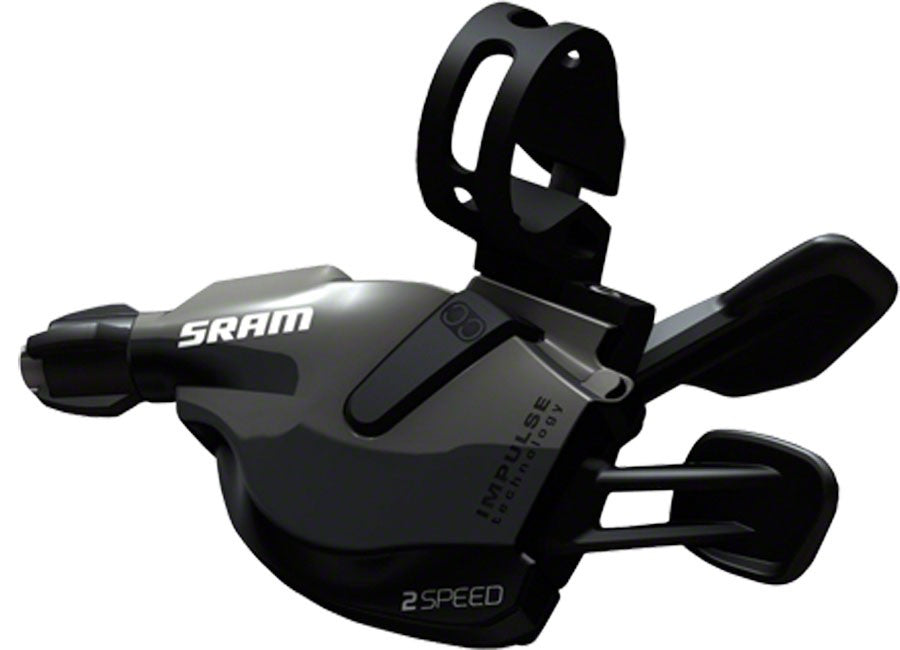 SRAM S-700 2x11 Speed MTB Trigger Shifter Set, Black, Road Compatible 1