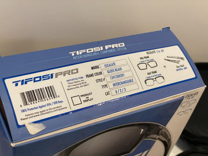 Tifosi Pro F.H. Kit Escalate Sunglasses - Gloss Black - Interchangeable Lenses 8