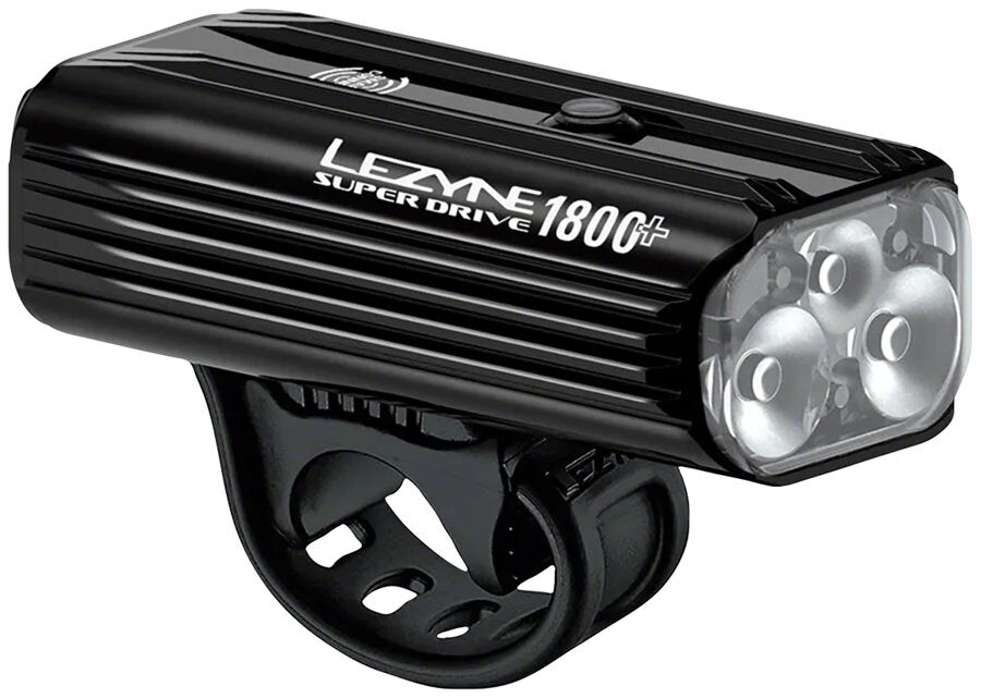 Lezyne Super Drive 1800+ Smart Headlight Black USB Rechargeable 1