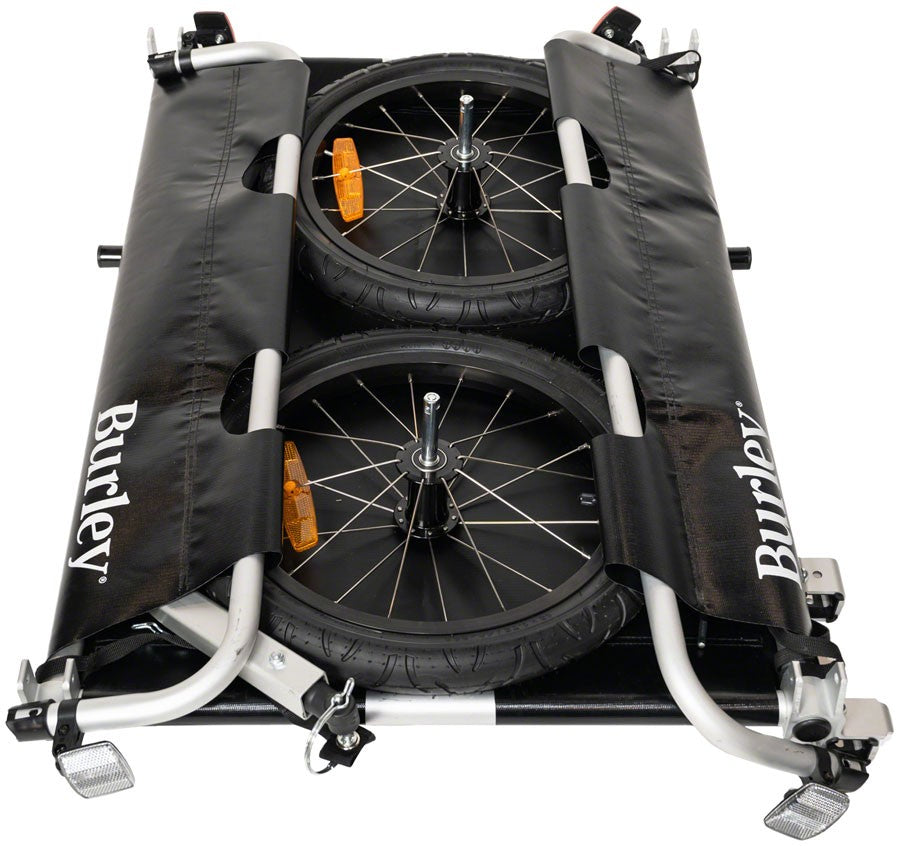 Burley Flatbed Cargo Trailer One size Black 7