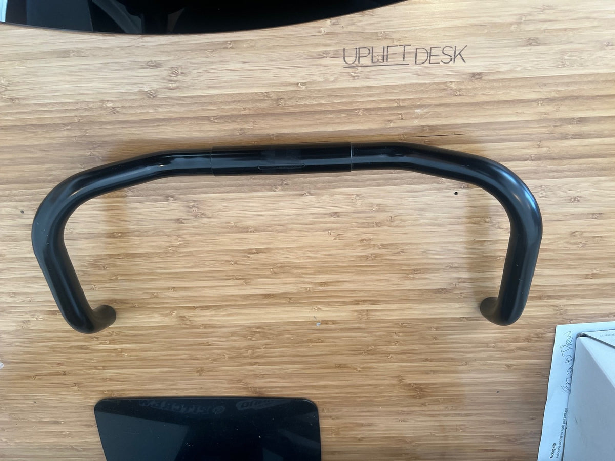 Nitto RB-021 Bicycle Drop Bullhorn Handle Bar BLACK 26.0 40cm 3