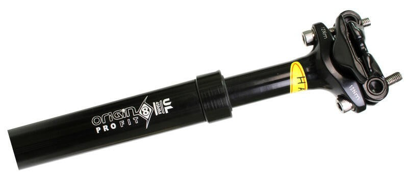 Origin-8 Pro Fit UL Suspension Post Seatpost Or8 P-fit Ul Susp 27.2 350 Bk 1
