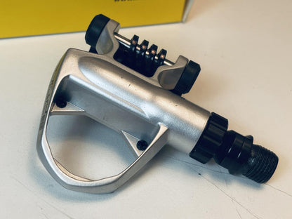 Vintage Mavic Sprint Clipless Pedals 9/16" Silver w/o Cleats Excellent Condition 8