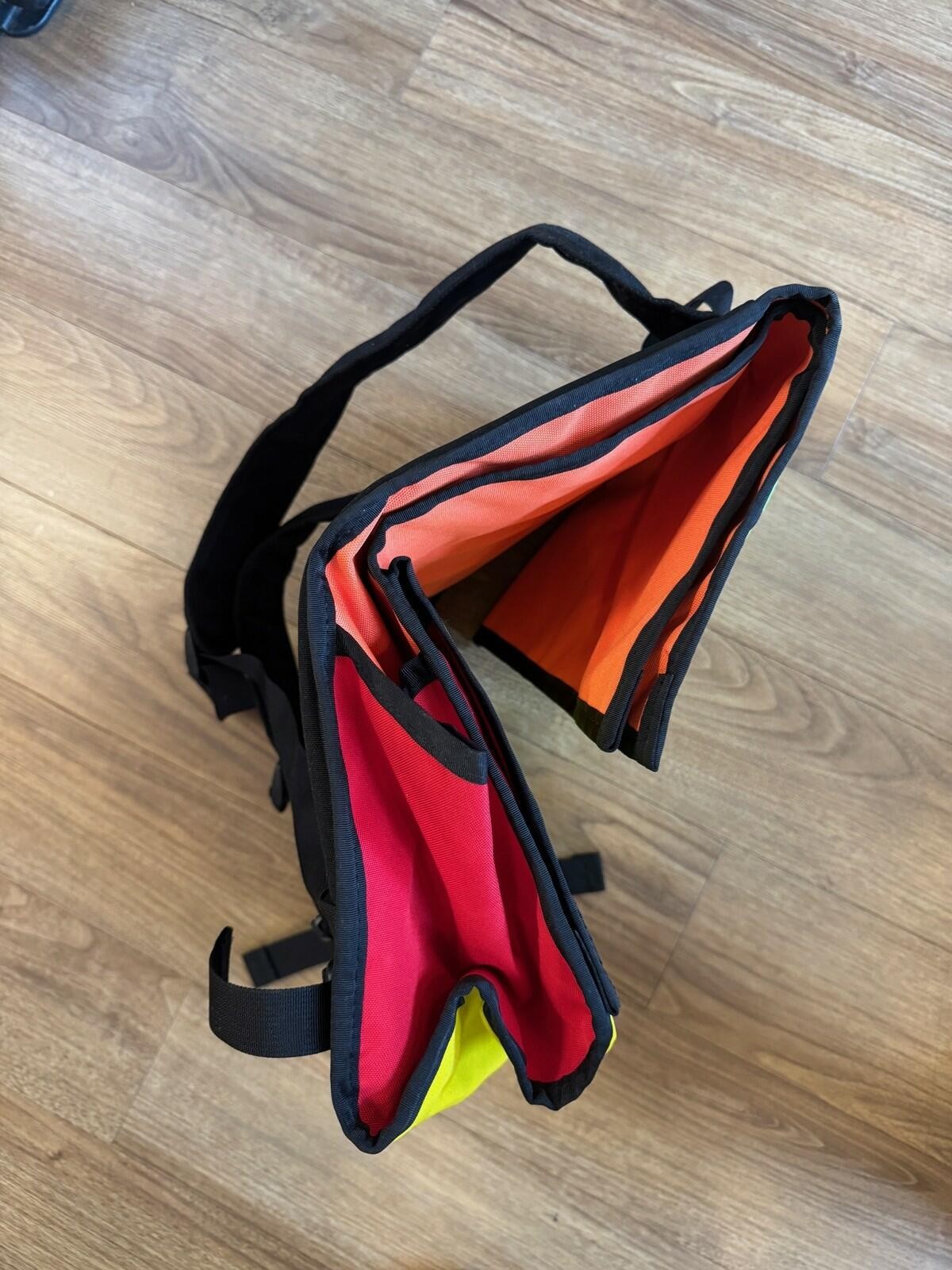 Green Guru Joyride Roll Top Backpack 24L Assorted Multi-color 3