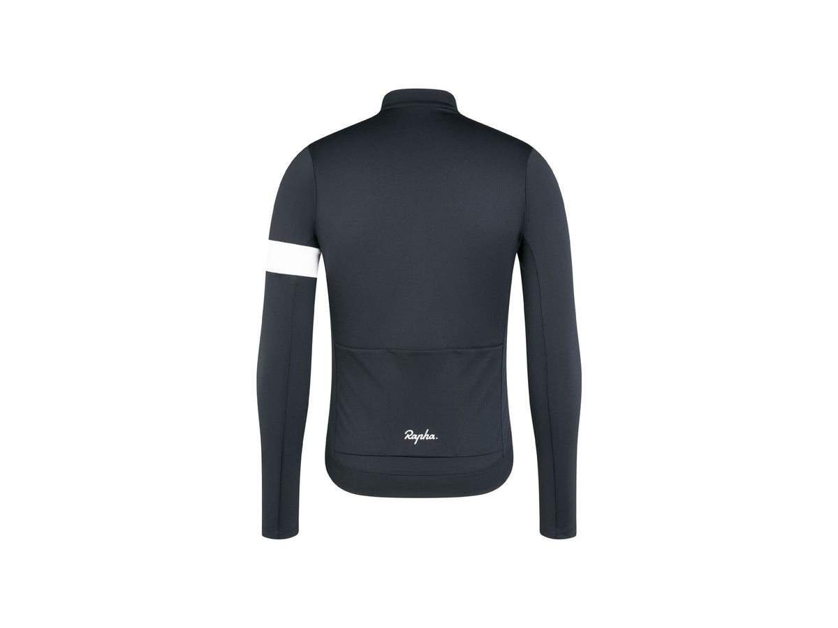 Rapha Core Thermal Long Sleeve Cycling Jersey 2X Black 2