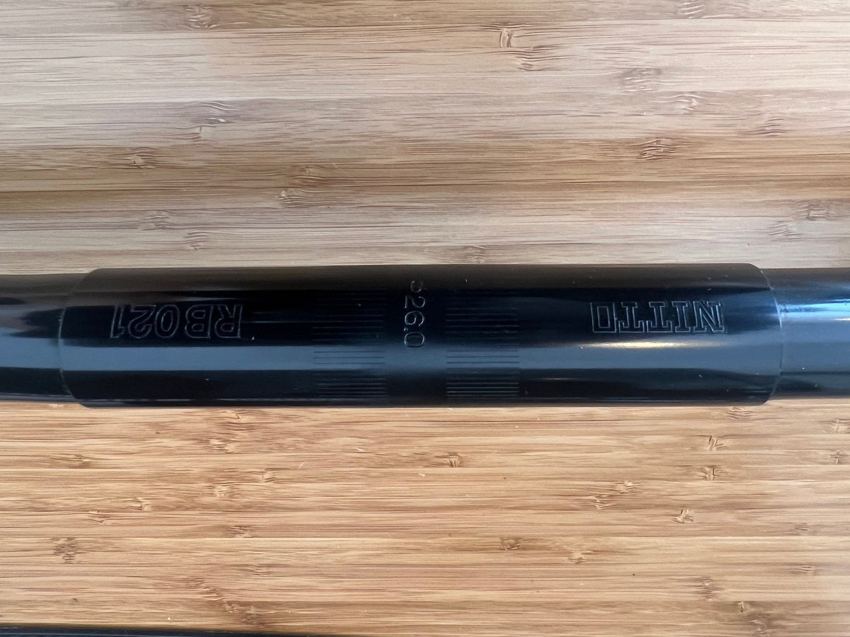 Nitto RB-021 Bicycle Drop Bullhorn Handle Bar BLACK 26.0 40cm 7