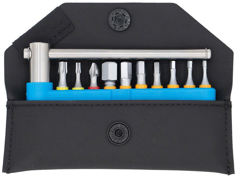 2 Pack Spurcycle Titanium T-Tool Kit Multi Tool with 10 Color-Coded Bits 2