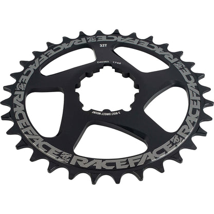 RaceFace Narrow Wide Chainring: Direct Mount 3-Bolt Compatible 32t Black 3