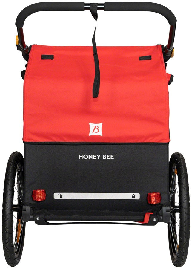 Burley Honey Bee Kids Trailer One size Red/Black 5