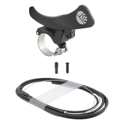 Origin8 Hangtime Dropper Post Lever Kit Drop Bar Remote Lever Black 1
