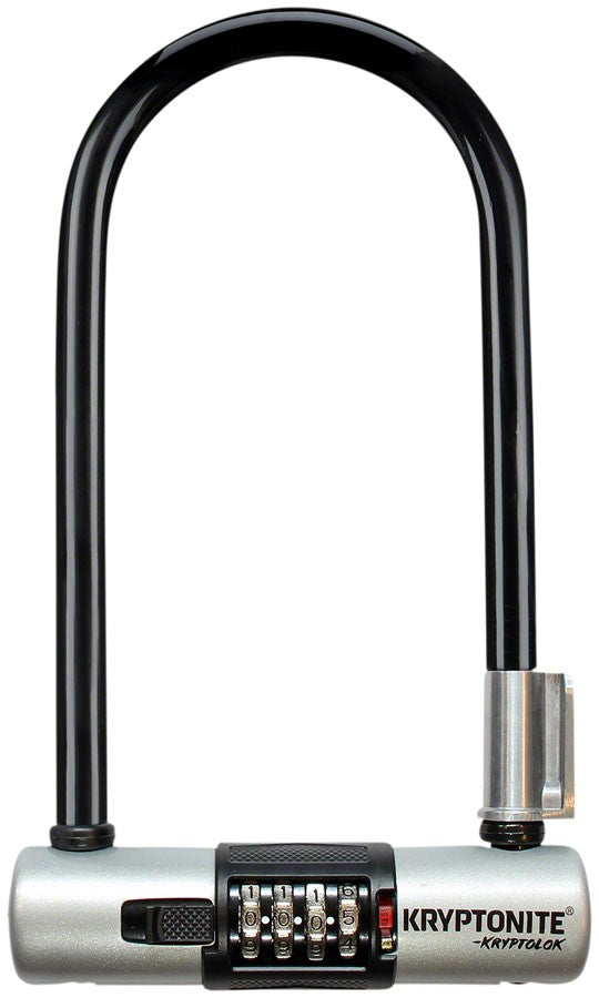 Kryptonite Kryptolok Combo Std, U-Lock, Combination, 102x229mm, 4x9", Thickness 1