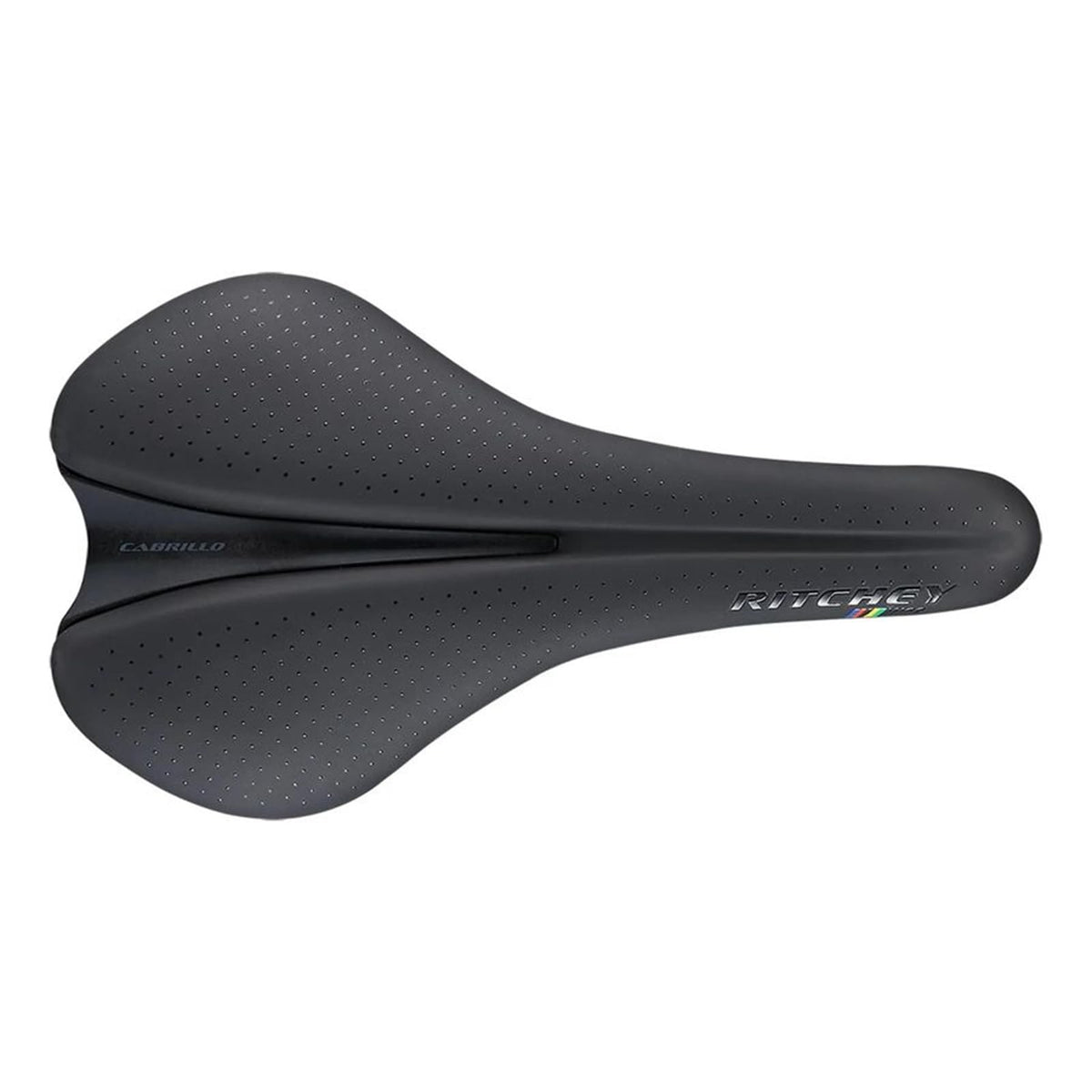 Ritchey Cabarillo WCS Saddle Black 7x7mm Steel Rails, Vector Wing Technology 2