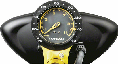 Topeak Joeblow Sport III Floor Pump w/ Gauge 160psi Presta + Schrader - TJB-S6 2