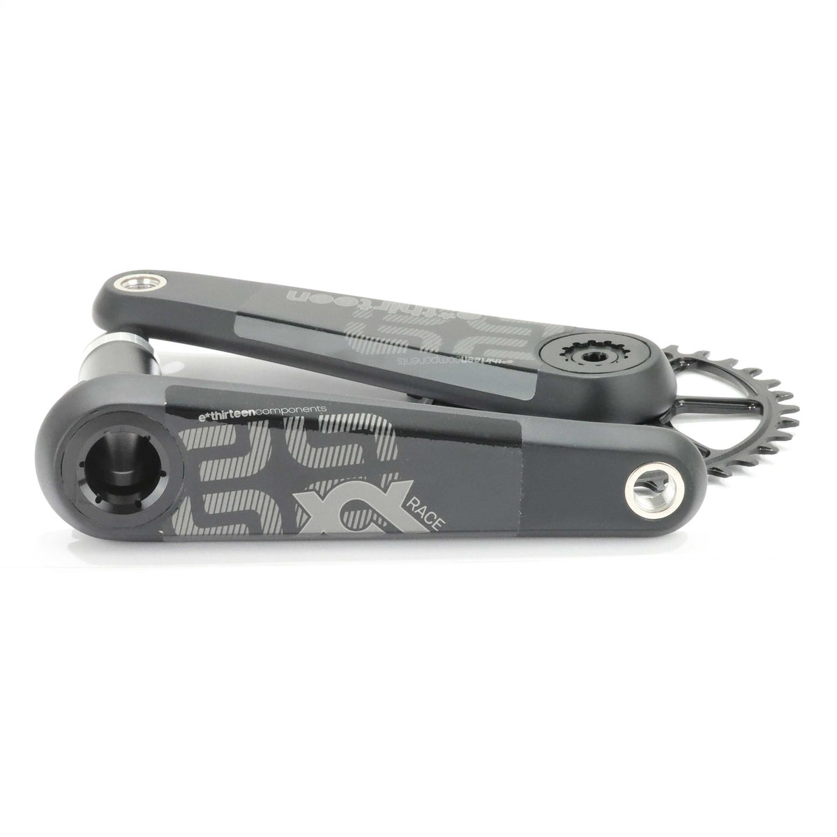 e*thirteen XCX Race Carbon Crankset, 175mm, 34T, Boost, 52mm CL, 30mm Spindle 3