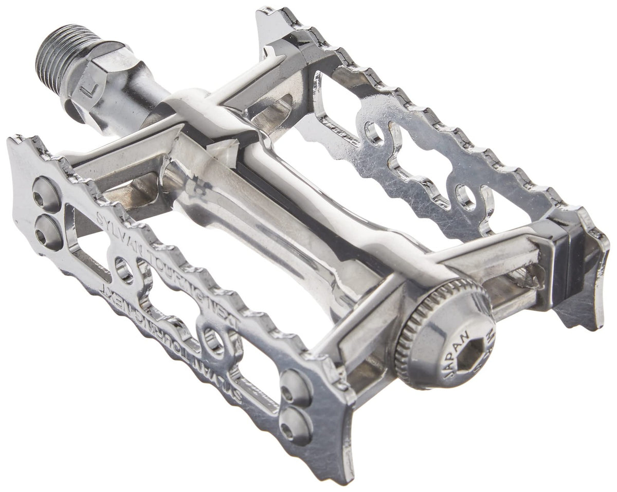 MKS Sylvan Touring Next Pedals, Silver, 9/16" 1