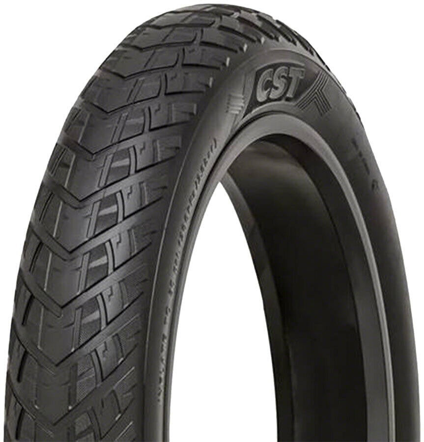 CST Big Boat Fat Tire 20x4.0 Clincher Wire Black Aramid Puncture Protect eBike 1