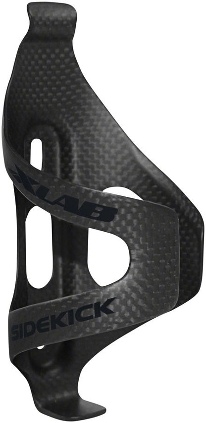XLAB Sidekick Carbon Water Bottle Cage, Side Loading, Right Entry, Matte Black 3
