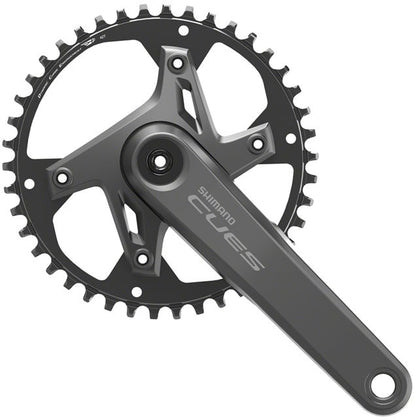 Shimano CUES FC-U6000-1 Crankset - 165/170/175mm, 32t/40t/42t, Asymmetric 4