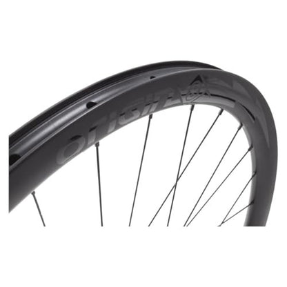 Origin8 Bolt 700c Carbon Gravel Disc Wheelset 8-11 Speed 28-Hole Tubeless Black 10