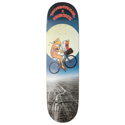 Fairdale x Toy Machine Skatedeck 8.5" - Red/Blue/Gray Limited Edition 1