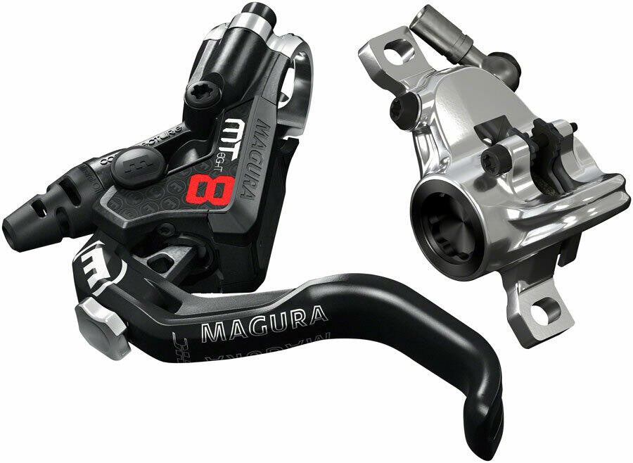 Magura MT8 Pro Disc Brake and Lever - Front or Rear Hydraulic Post Mount 1
