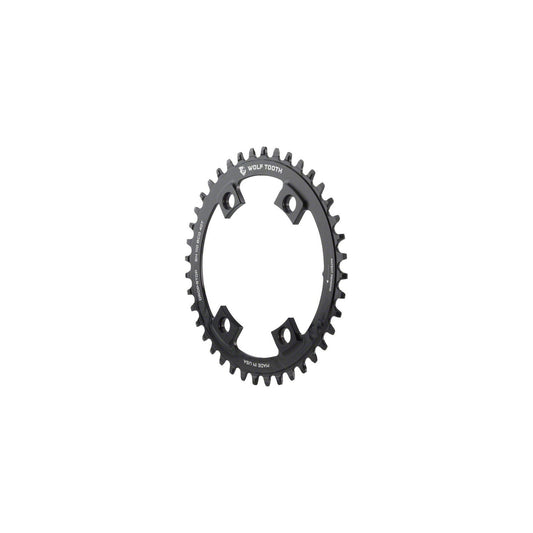 Wolf Tooth Components Drop-Stop 42t Chainring Shimano 110mm Asymmetric BCD Black 1