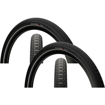 Pack of 2 Kenda Kwick Nine Tire 29 x 2.2 Clincher Wire Black/Reflective 1