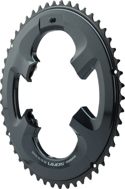 Shimano Sora R3000 50t 110mm 9-Speed Chainring Black 1