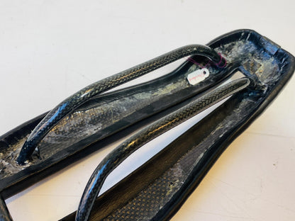 NOS Dash Stage Saddle Standard 60mm Black Carbon Fiber 130g Gen 1 5